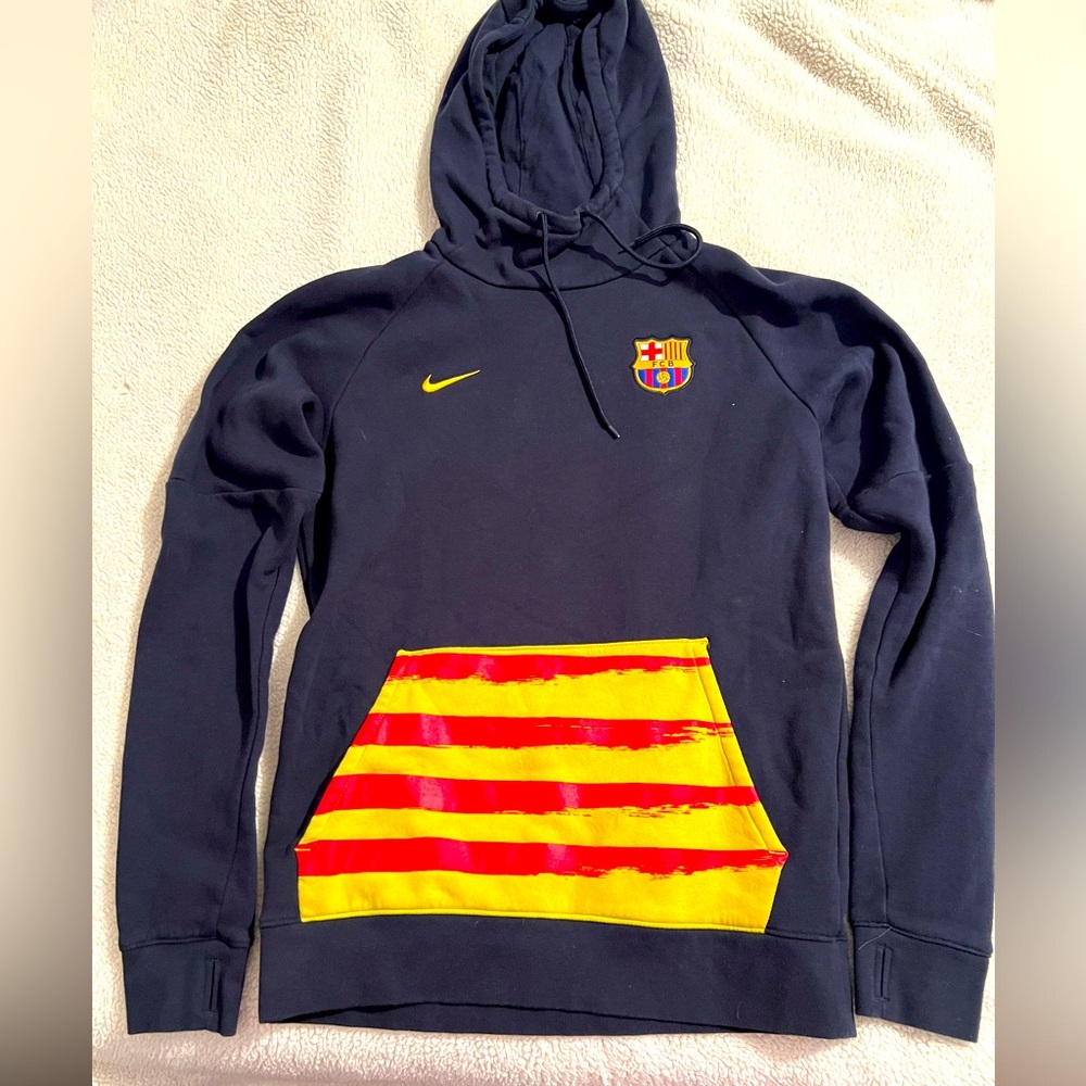 Small Nike FC Barcelona Sports Hoodie